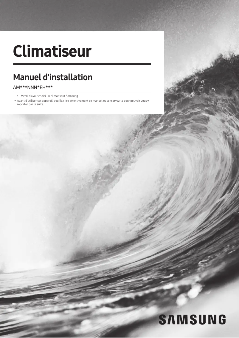 Página 1 del manual Guía de instalación Samsung AM056NNNDEH