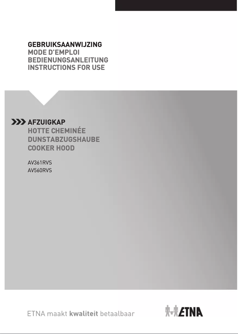 Página 1 del manual Manual de usuario Etna AV361RVS