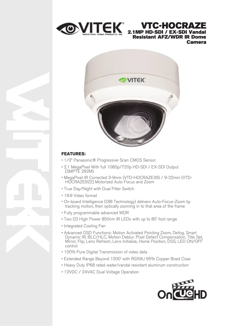 Página 1 del manual Manual de usuario Vitek VTD-HOCRAZE