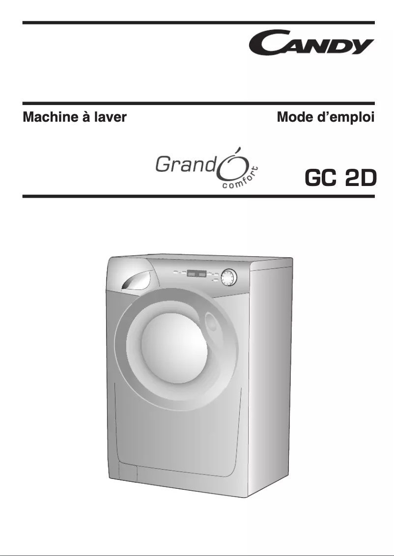 Imagen de la primera página del manual del dispositivo GC 1482D3-47