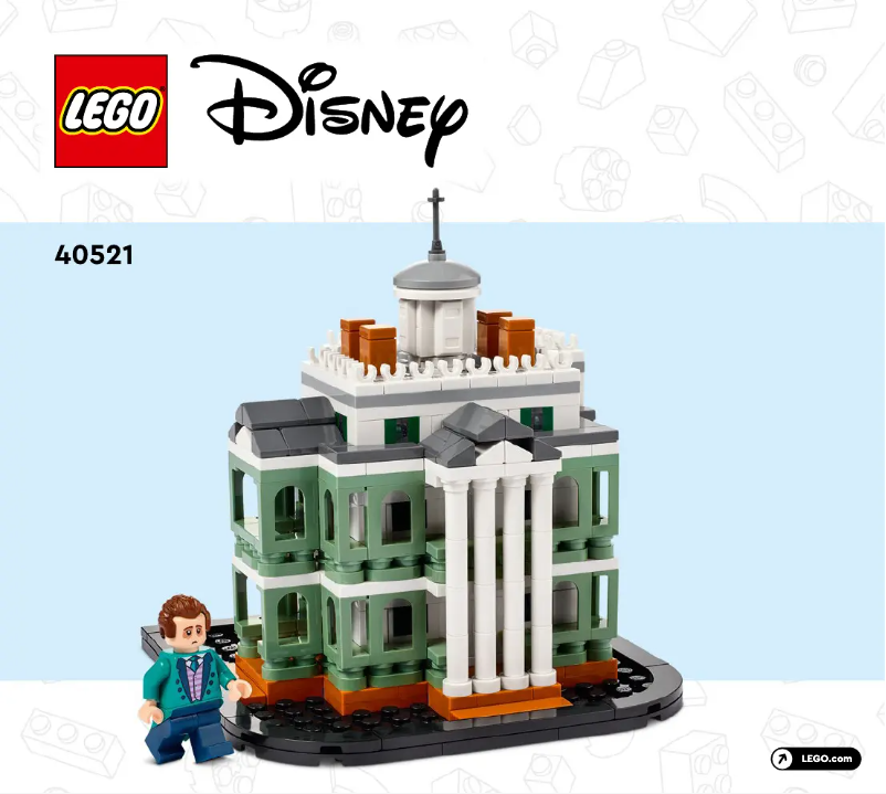 Página 1 del manual Manual de usuario Lego Disney 40521