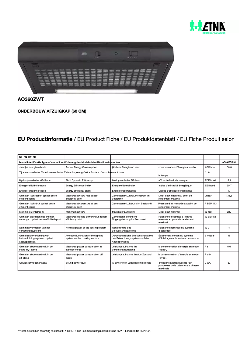 Imagen de la primera página del manual del dispositivo AO360ZT