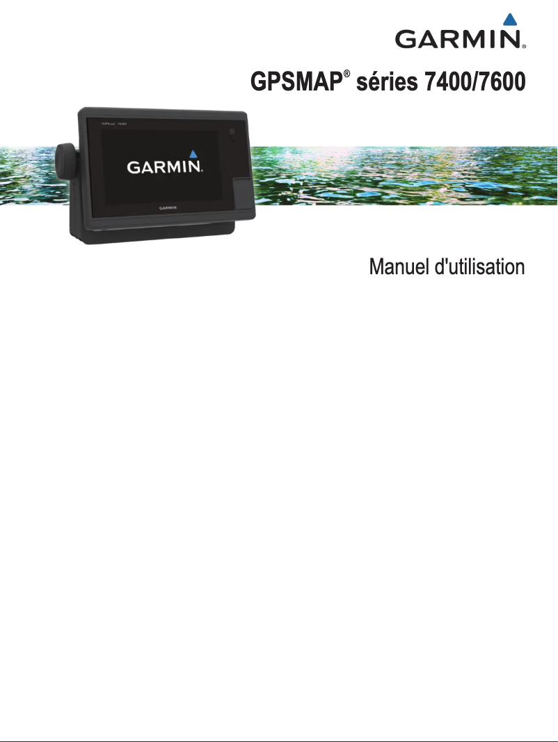 Página 1 del manual Manual de usuario Garmin GPSMAP 7600