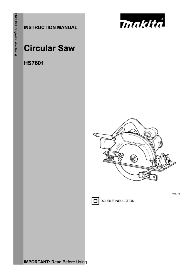Imagen de la primera página del manual del dispositivo HS7601J