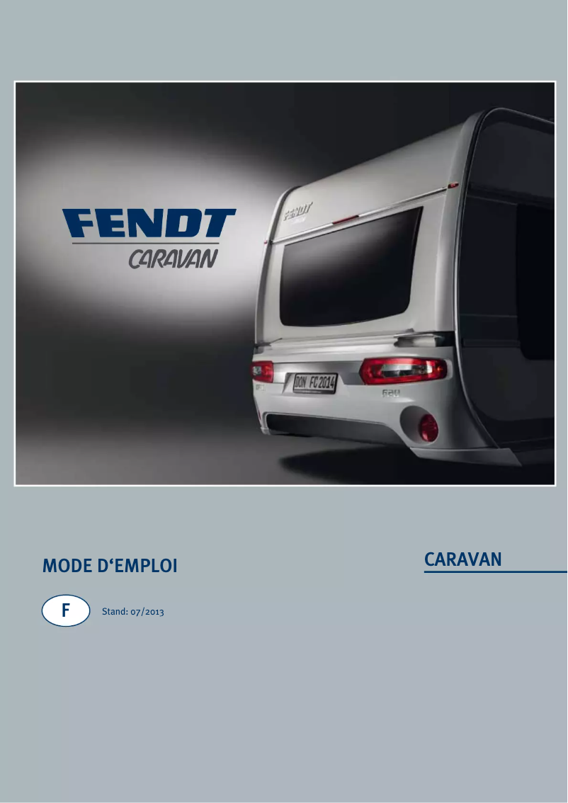 Página 1 del manual Manual de usuario Fendt Vision