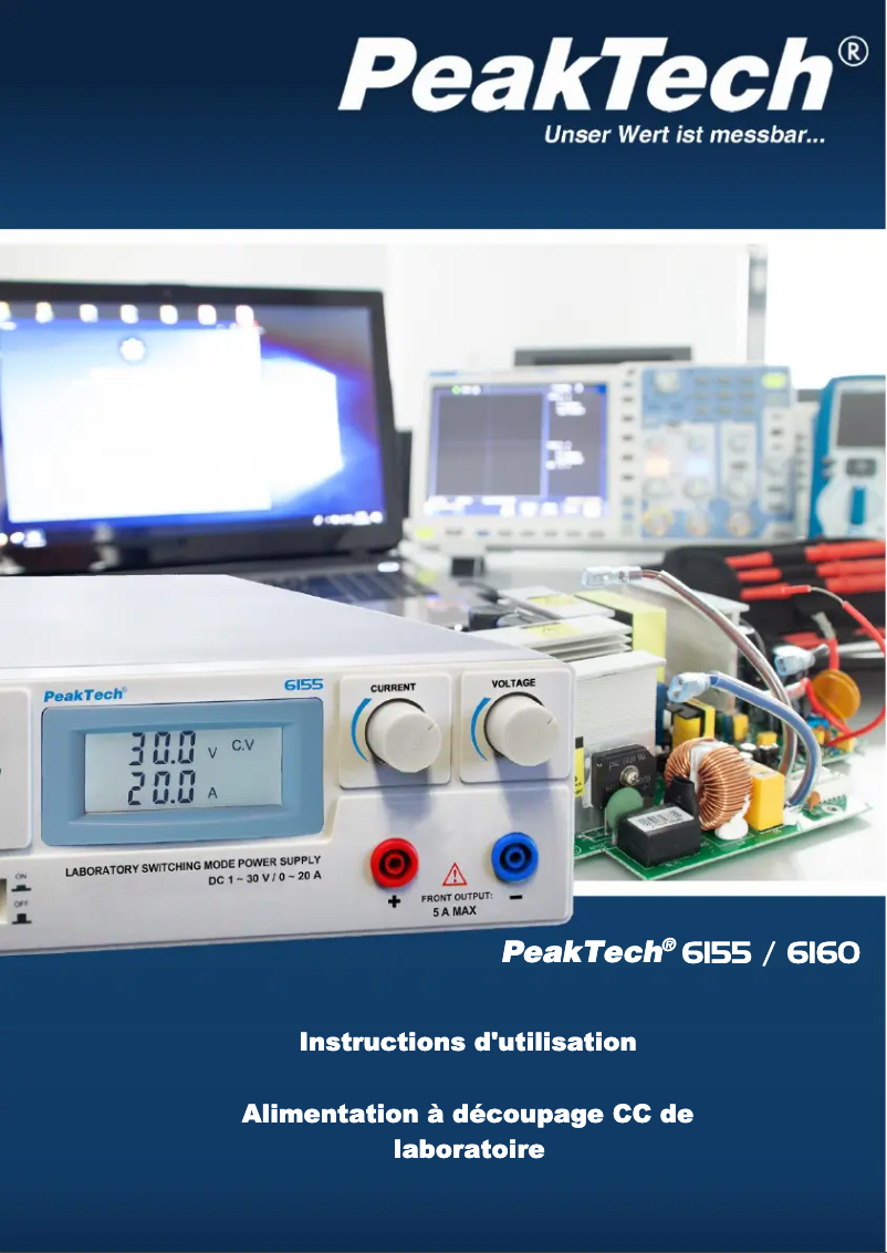 Imagen de la primera página del manual del dispositivo 6155