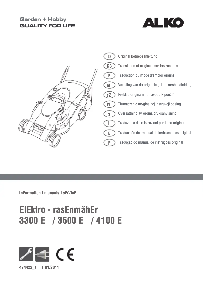 Página nº 1 - Manual de usuario AL-KO Powerline 3300 E
