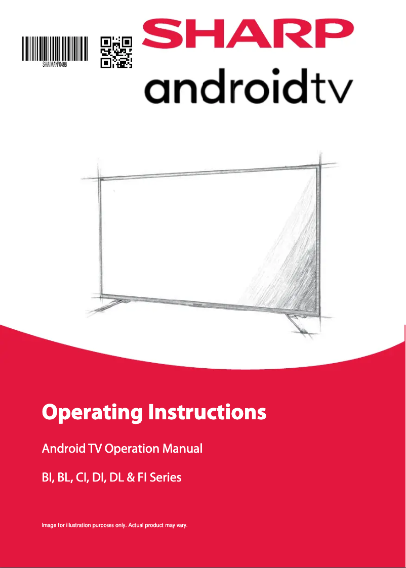 Página 1 del manual Manual de usuario Sharp 40BL3KA