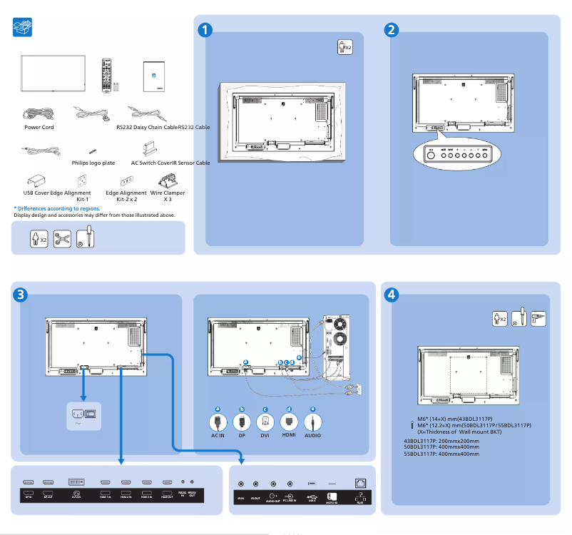 Página 1 del manual Manual de usuario Philips PH50BDL3117P