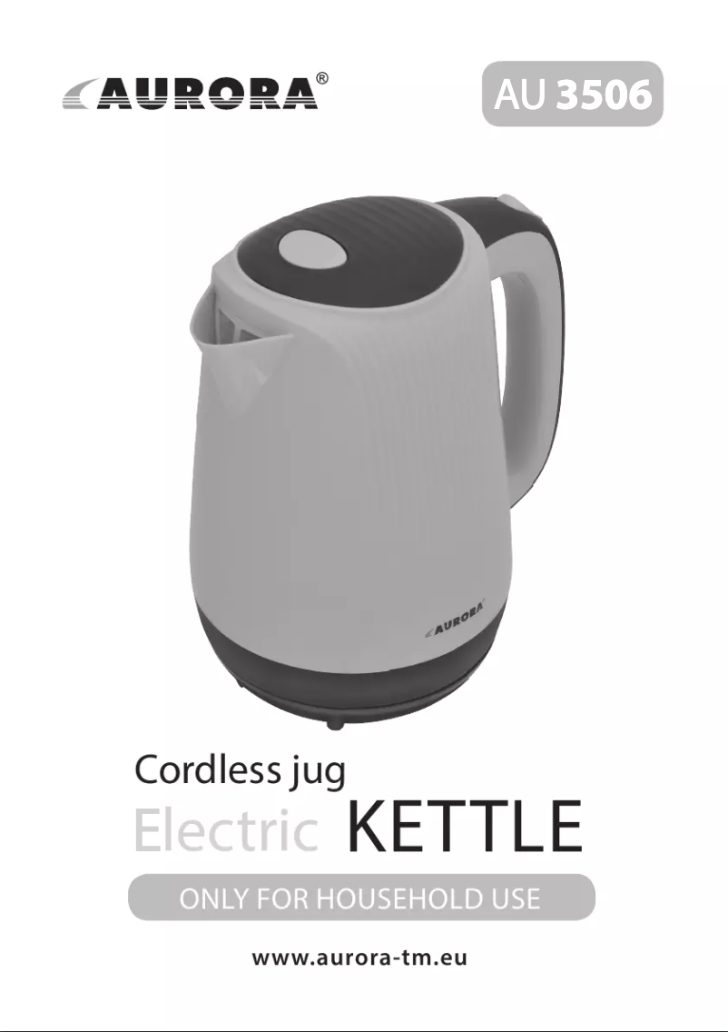 Imagen de la primera página del manual del dispositivo AU 3506