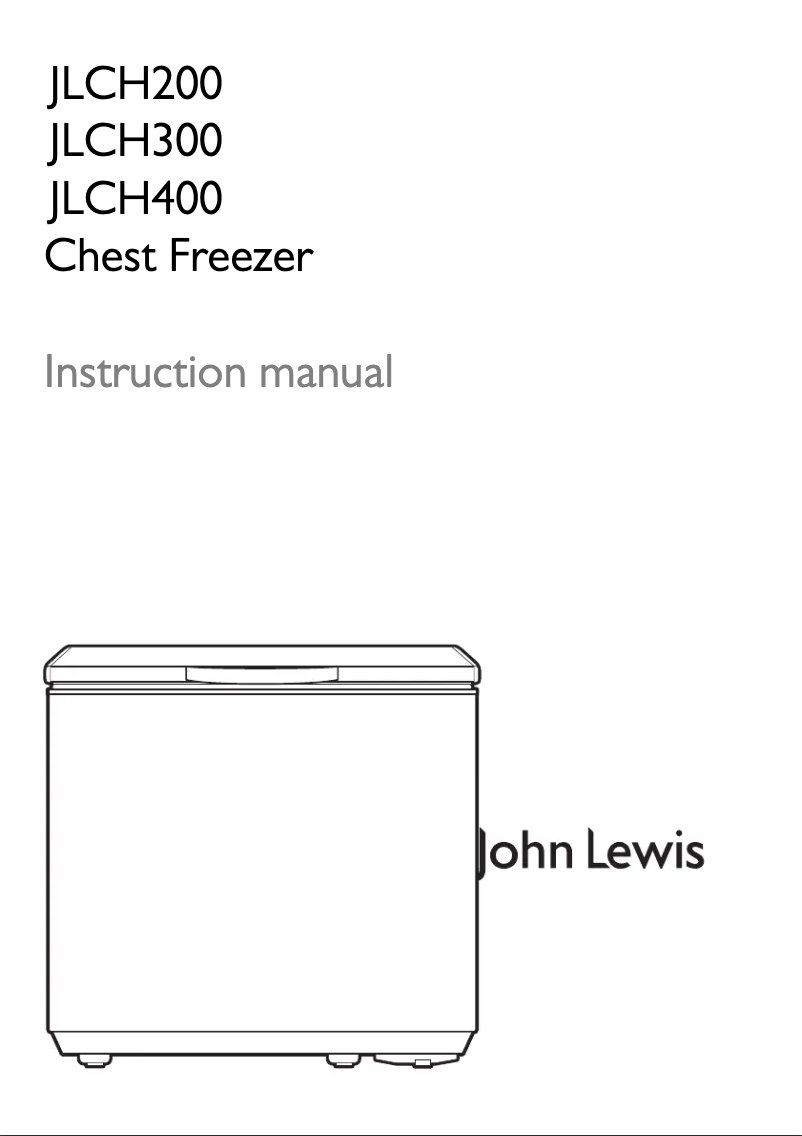 Imagen de la primera página del manual del dispositivo JLCH 400