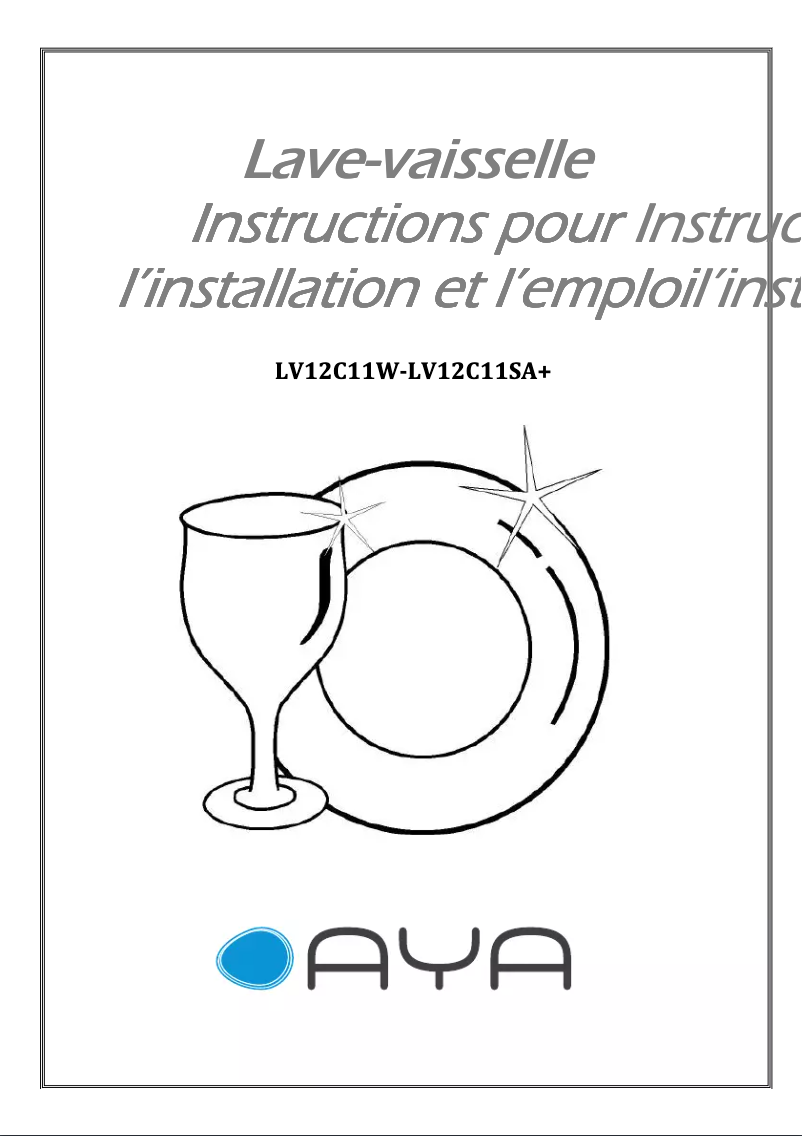 Página 1 del manual Manual de usuario AYA LV12C11SA+