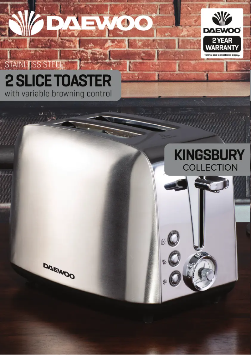 Página 1 del manual Manual de usuario Daewoo Kingsbury SDA1748