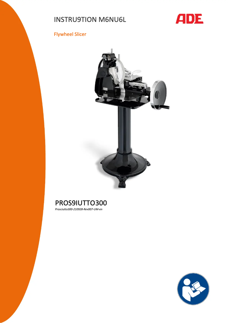 Imagen de la primera página del manual del dispositivo Prosciutto 300