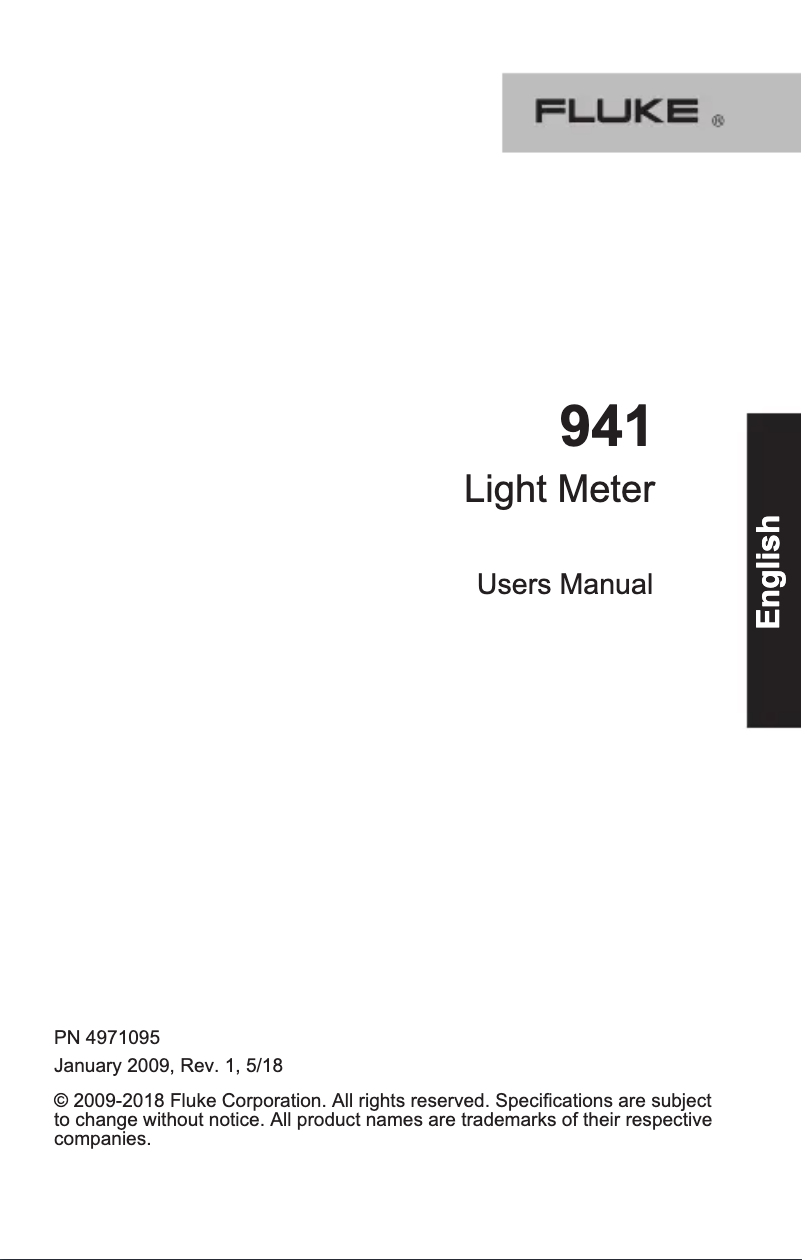 Imagen de la primera página del manual del dispositivo 941