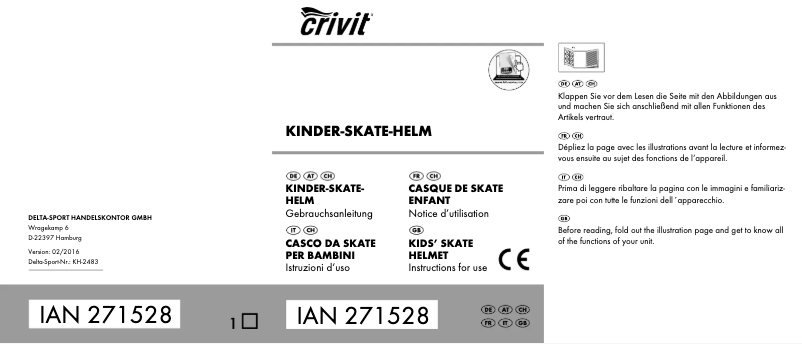 Imagen de la primera página del manual del dispositivo IAN 271528