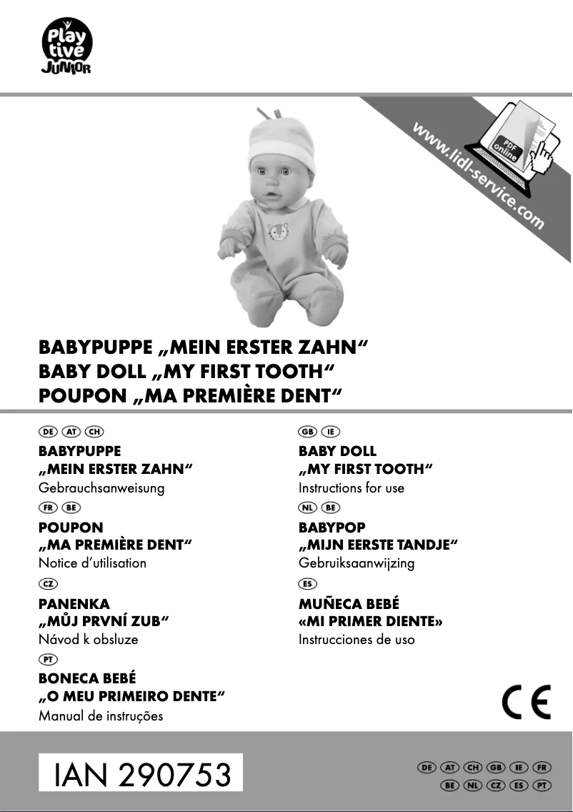 Imagen de la primera página del manual del dispositivo IAN 290753