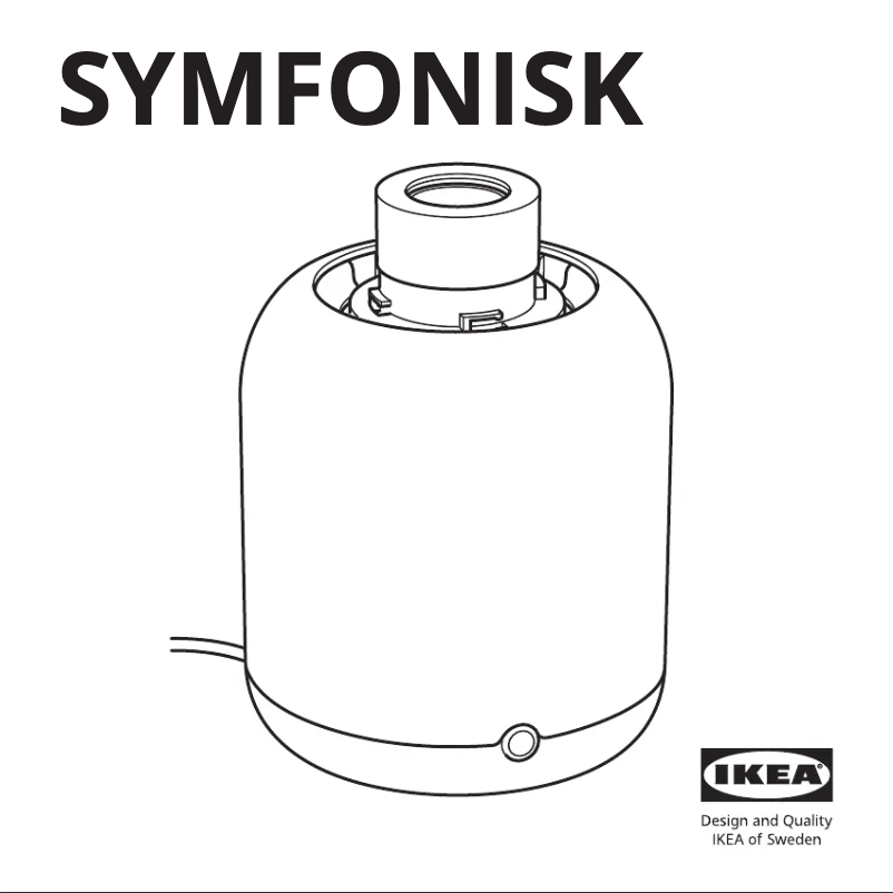Página 1 del manual Manual de usuario Ikea SYMFONISK 404.872.97