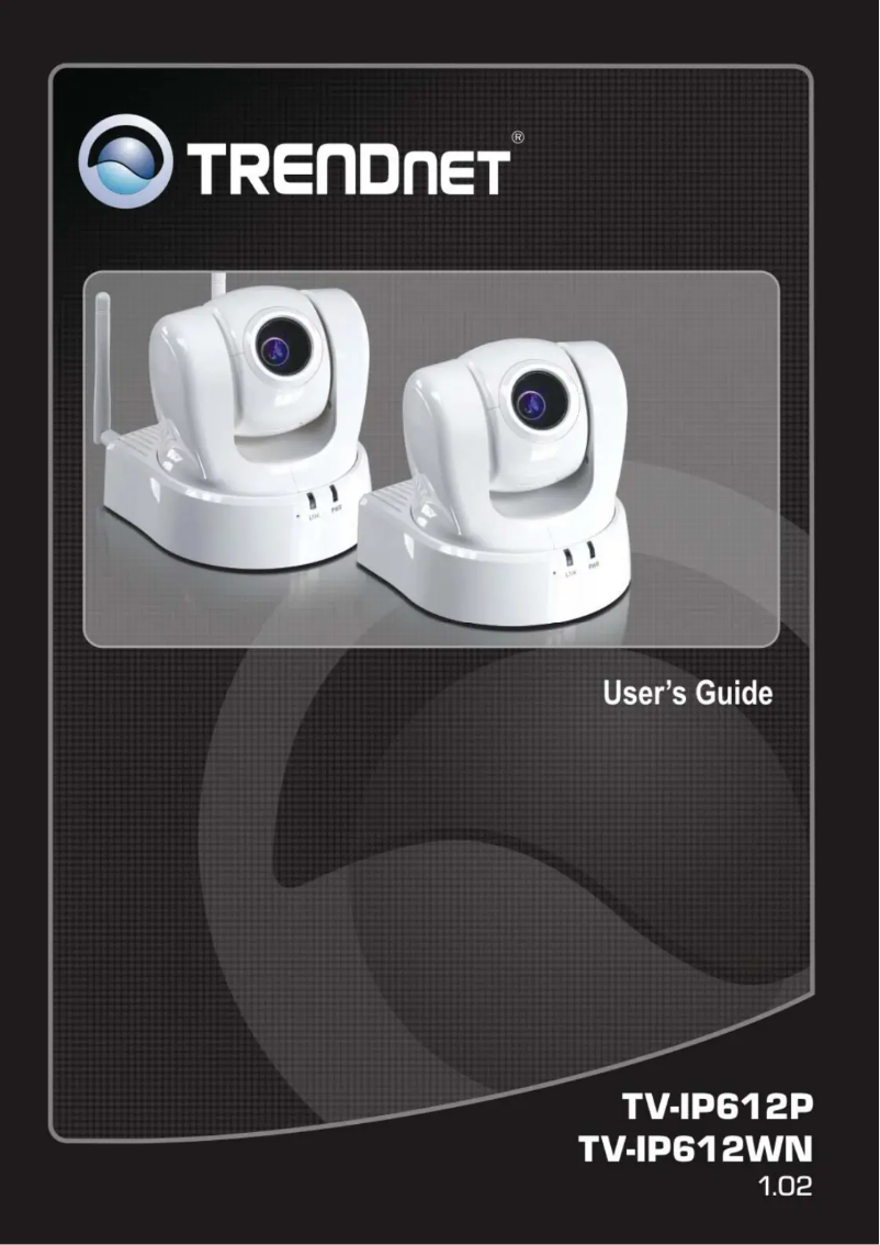 Imagen de la primera página del manual del dispositivo TV-IP612P