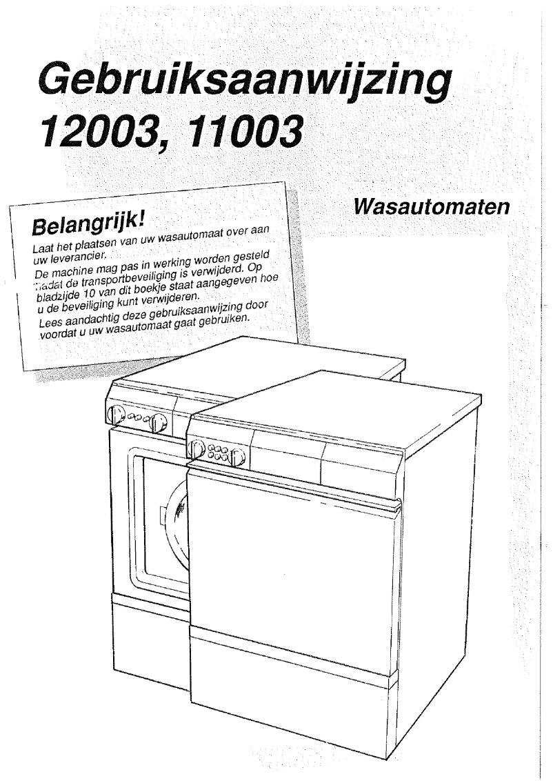 Imagen de la primera página del manual del dispositivo 11003