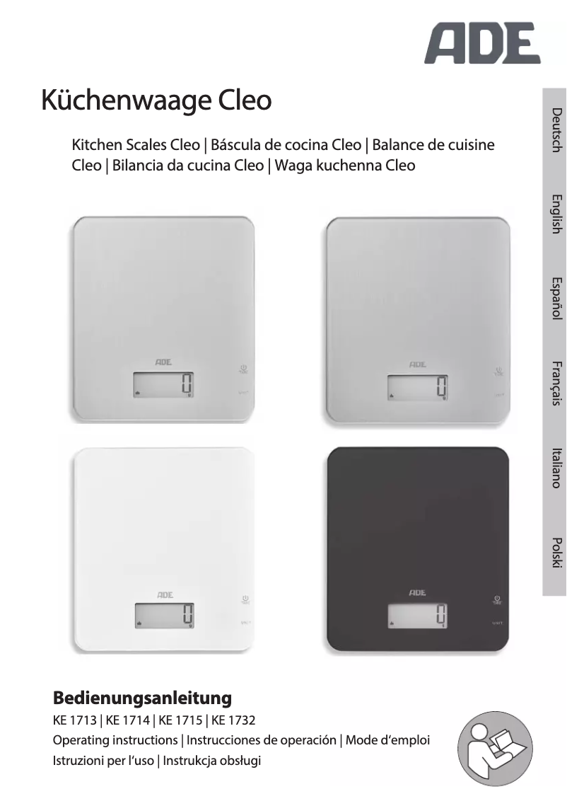 Página 1 del manual Manual de usuario ADE Cleo KE 1714