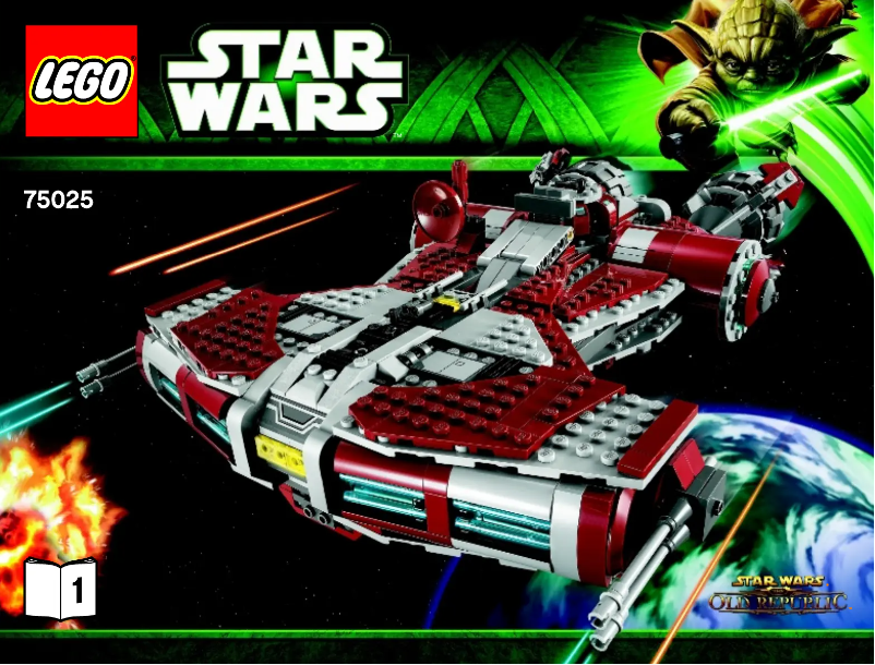 Página 1 del manual Manual de usuario Lego Star Wars 75025