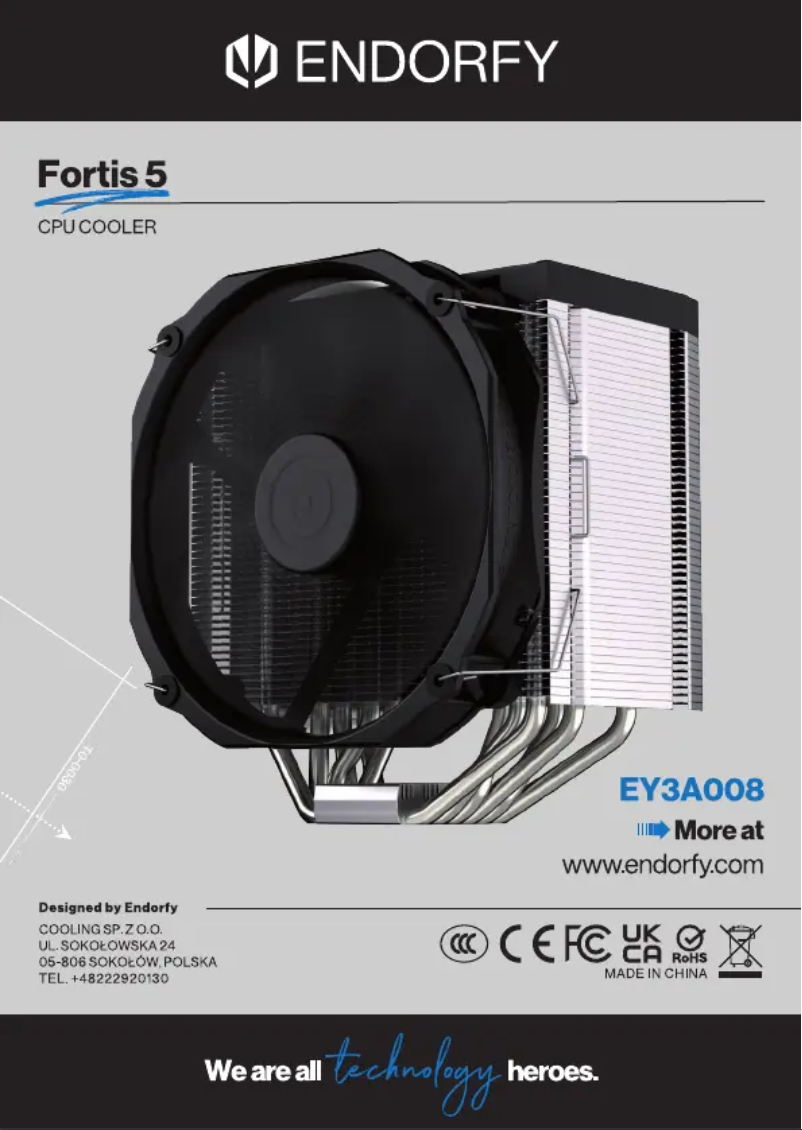 Página 1 del manual Manual de usuario ENDORFY Fortis 5