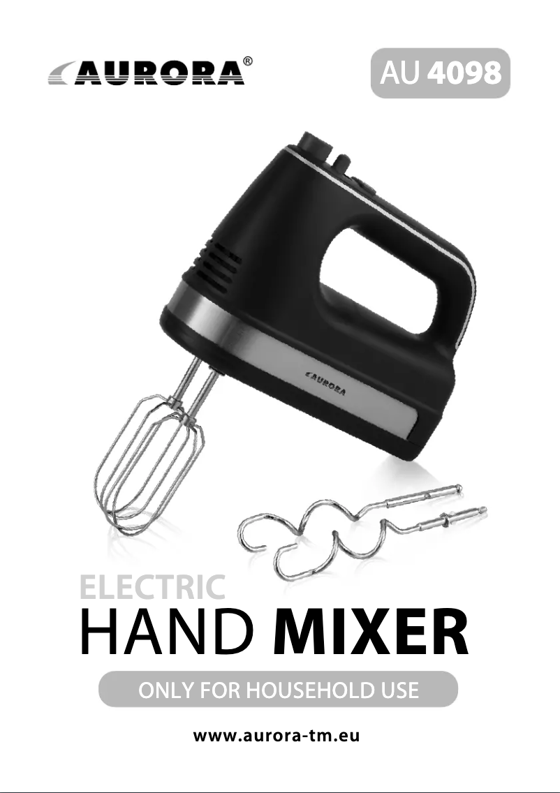 Imagen de la primera página del manual del dispositivo AU4098