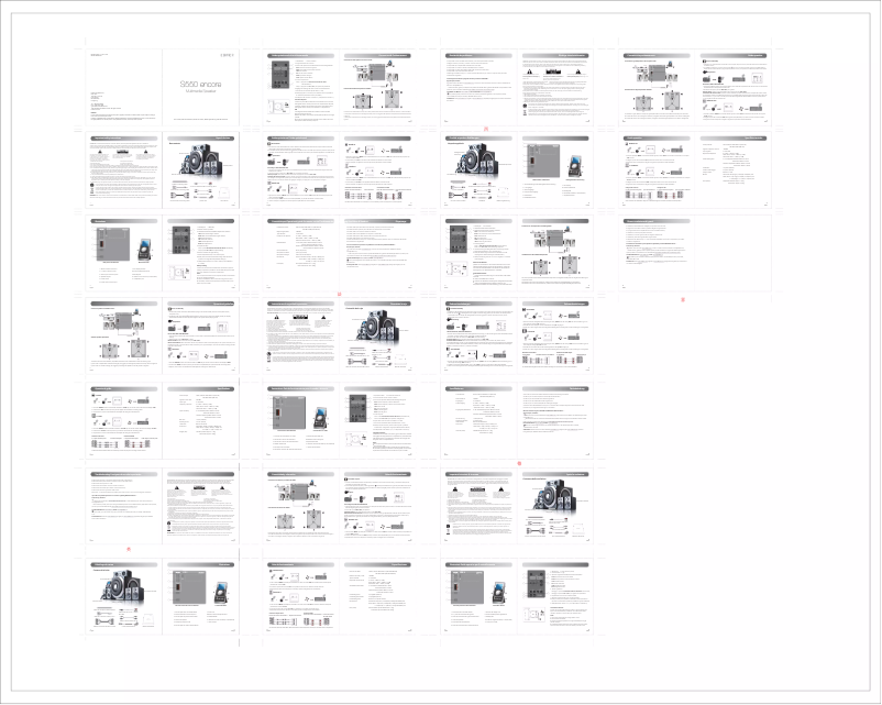 Imagen de la primera página del manual del dispositivo S550 Encore