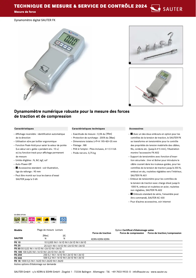 Imagen de la primera página del manual del dispositivo FK 10