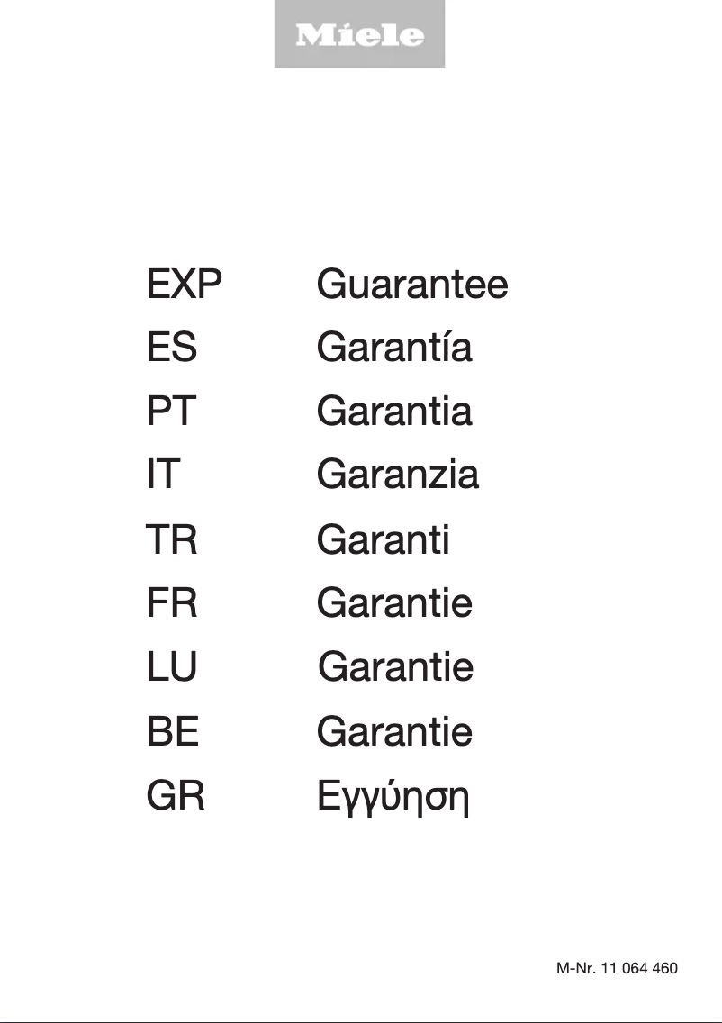Página 1 del manual Manual de instrucciones Miele WW650 WCS