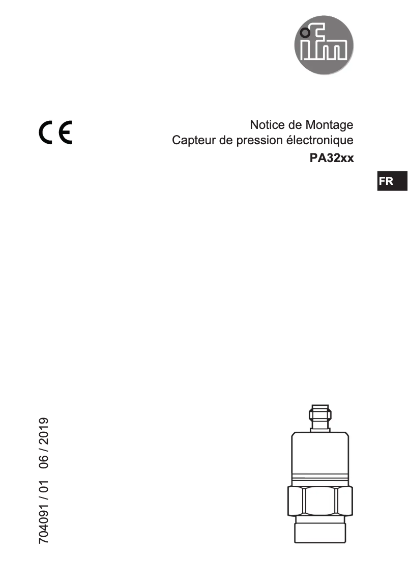 Imagen de la primera página del manual del dispositivo PA3222