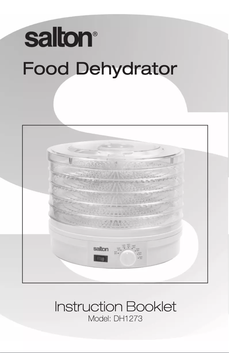 Imagen de la primera página del manual del dispositivo DH1273