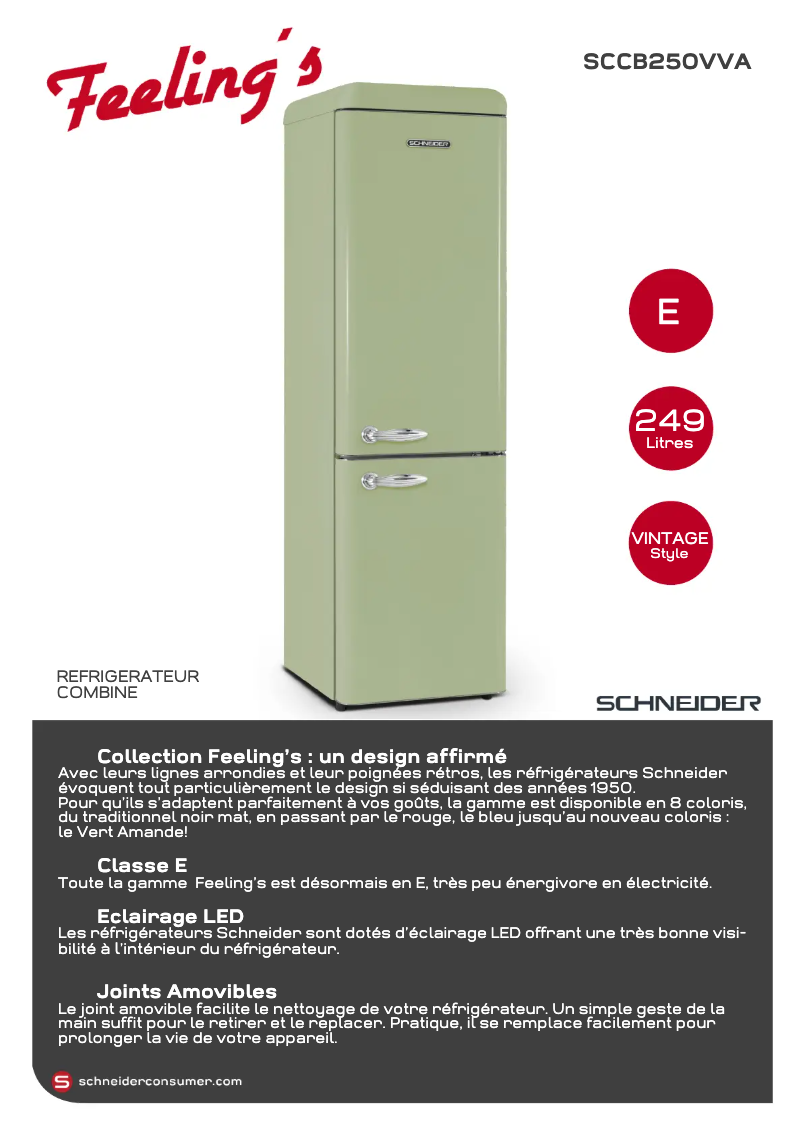 Imagen de la primera página del manual del dispositivo SCCB250VVA