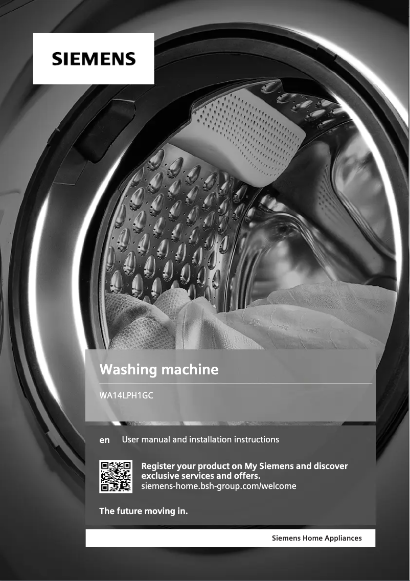 Imagen de la primera página del manual del dispositivo WA14LPH1GC