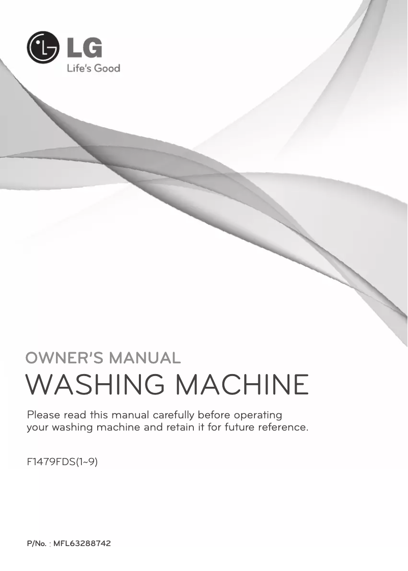 Imagen de la primera página del manual del dispositivo F1479FDS5