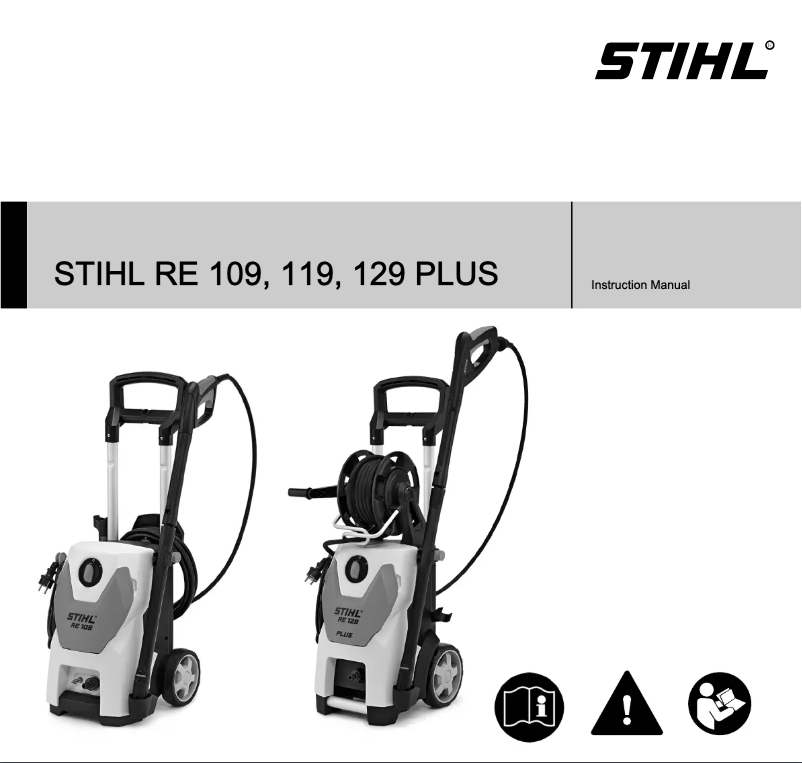Página 1 del manual Manual de usuario Stihl RE 119