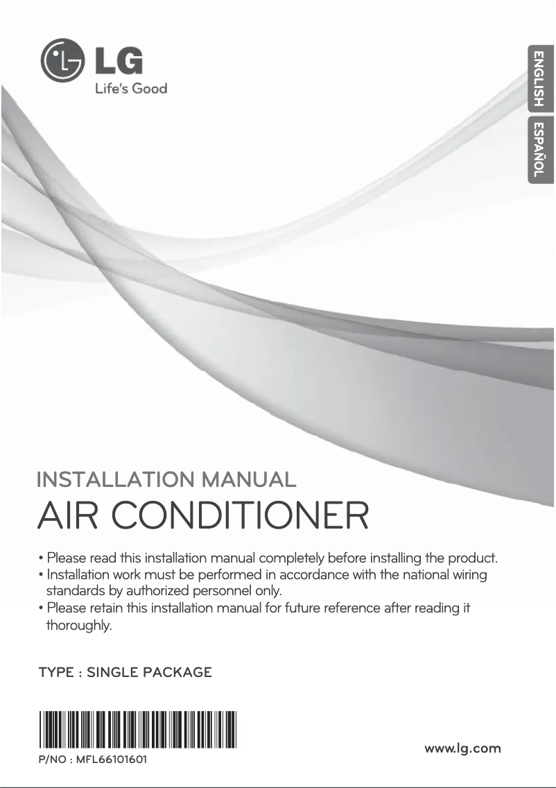 Imagen de la primera página del manual del dispositivo LK-C240BC02