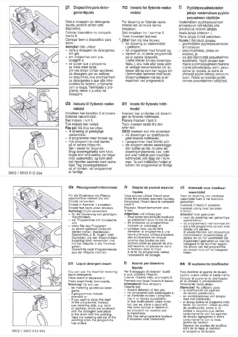 Imagen de la primera página del manual del dispositivo IQ300 Extraklasse WM14N292NL