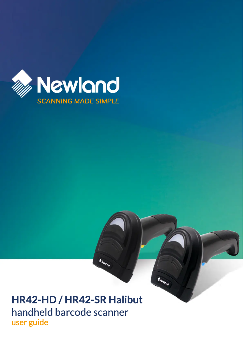 Imagen de la primera página del manual del dispositivo HR42-HD