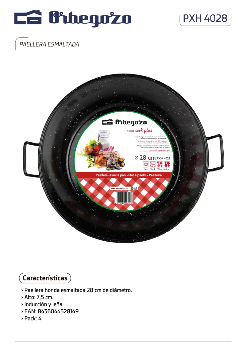 Página 1 del manual Manual de usuario Orbegozo PXH 4028