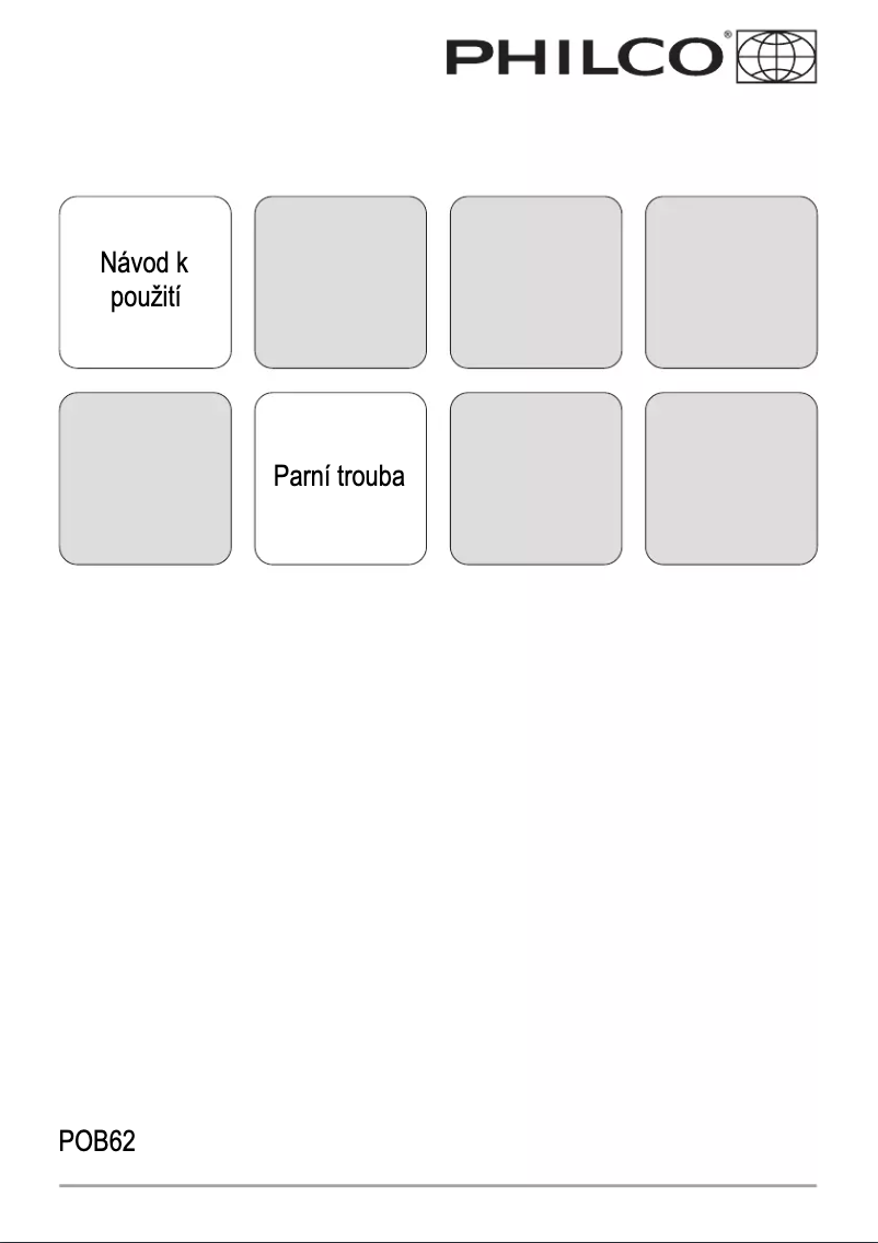 Página 1 del manual Manual de usuario Philco POB 62