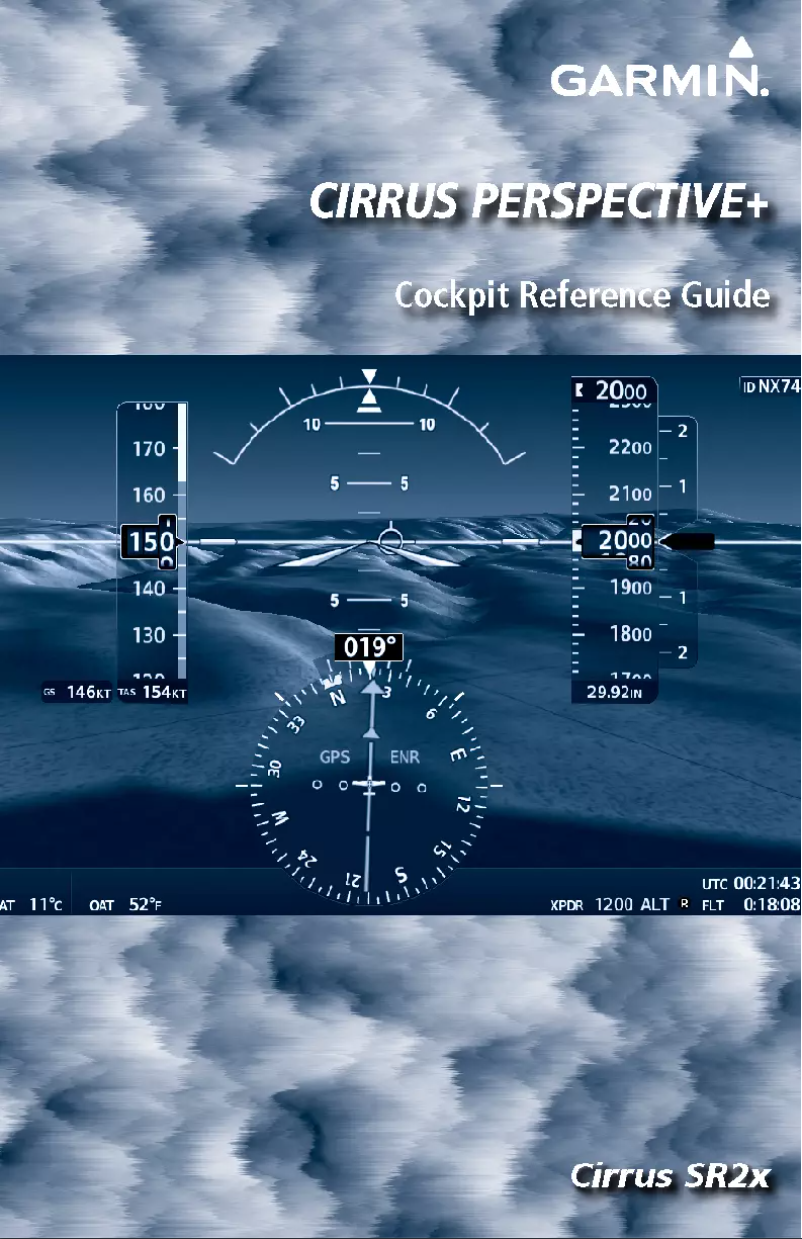 Imagen de la primera página del manual del dispositivo Cirrus Perspective+ SR22