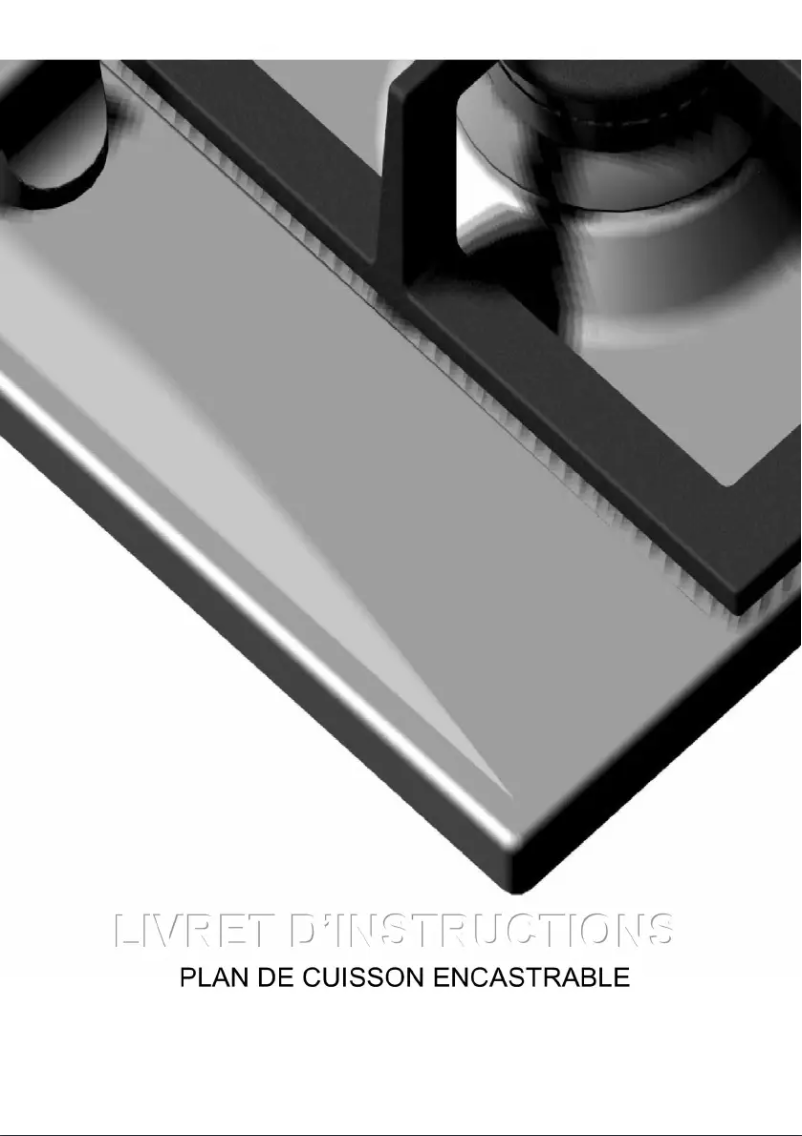 Página nº 1 - Manual de usuario Glem Gas GTL955WH