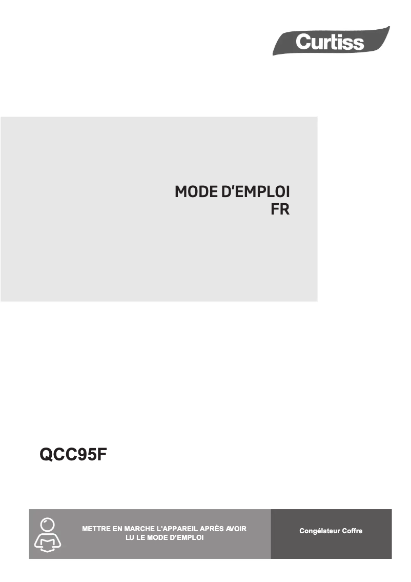 Imagen de la primera página del manual del dispositivo QCC95F