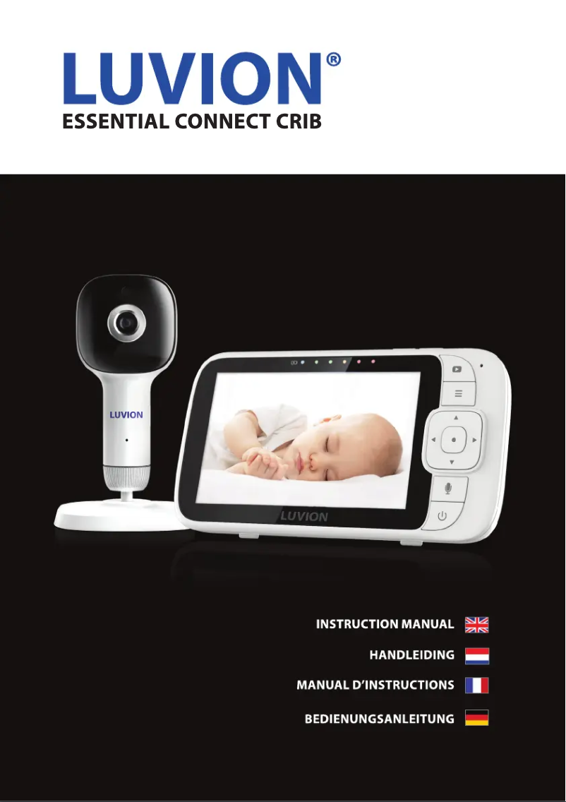 Imagen de la primera página del manual del dispositivo Essential Connect Crib