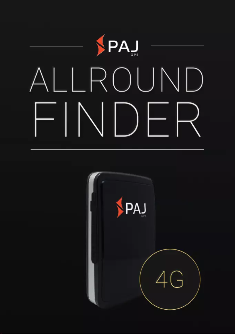 Página 1 del manual Manual de usuario PAJ GPS Allround Finder 4G