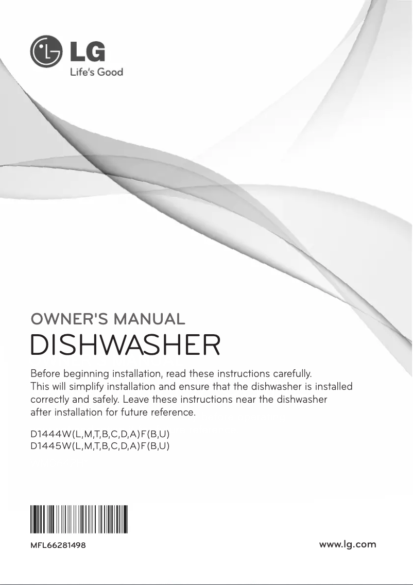 Imagen de la primera página del manual del dispositivo D1444LF