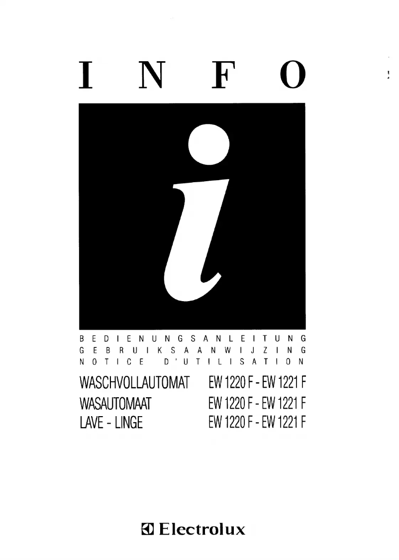 Imagen de la primera página del manual del dispositivo EW 1220 n