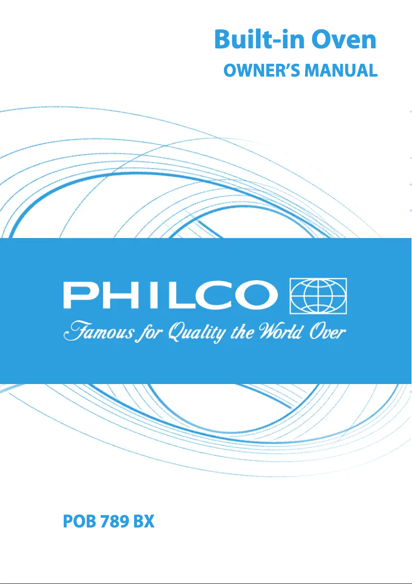 Página 1 del manual Manual de usuario Philco POB 789 BX